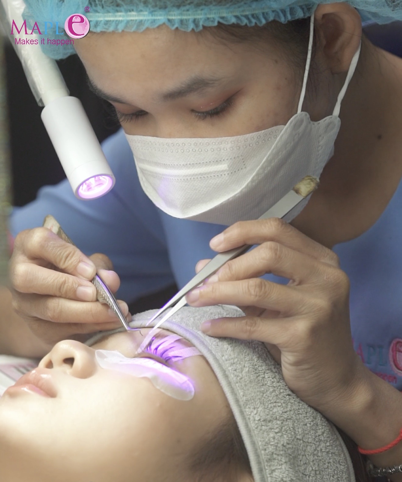 Eyelash extension (LED)